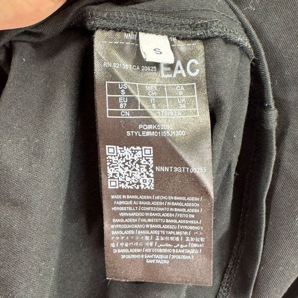 Guess Tee Men's Size Small Black Green Big Logo Short Sleeve Retro Old School - Picture 5 of 6